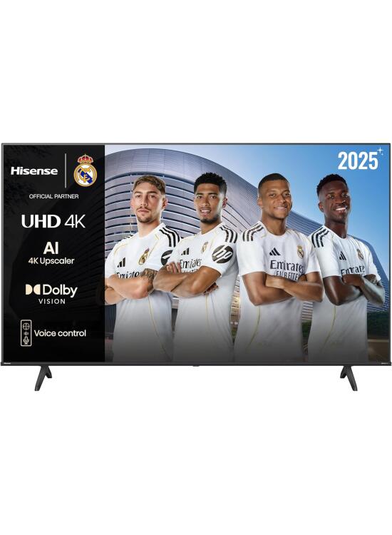 Hisense 55E63QT - UHD 4K Smart TV 55 Pulgadas, Dolby Vision, Escalador IA 4K, Modo Juego Plus, Modo Deportes IA, DTS Virtual X, Control por Voz, Doble Control de Volumen, Auto Ordenación Canales TDT