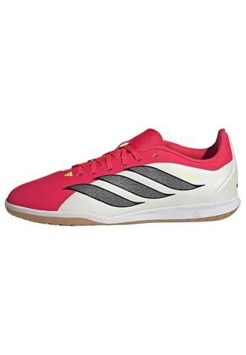adidas Unisex niños Predator Club Sala Indoor Football Shoes Kids, Lucid Red/Core Black/FTWR White, 36 EU
