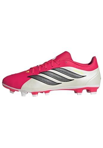adidas Unisex Club Firm Ground/Multi Ground Football Boots, Lucid Red/Core Black/FTWR White, 41 1/3 EU