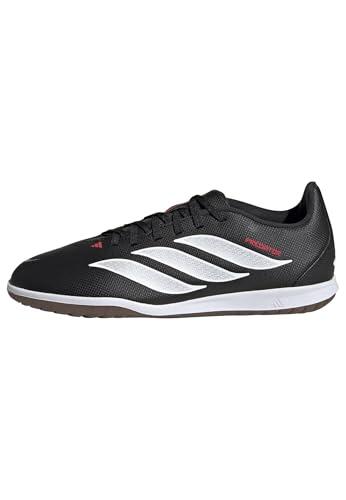 adidas Unisex niños Predator Club Sala Indoor Football Kids Shoes, Core Black/FTWR White/Lucid Red, 32 EU