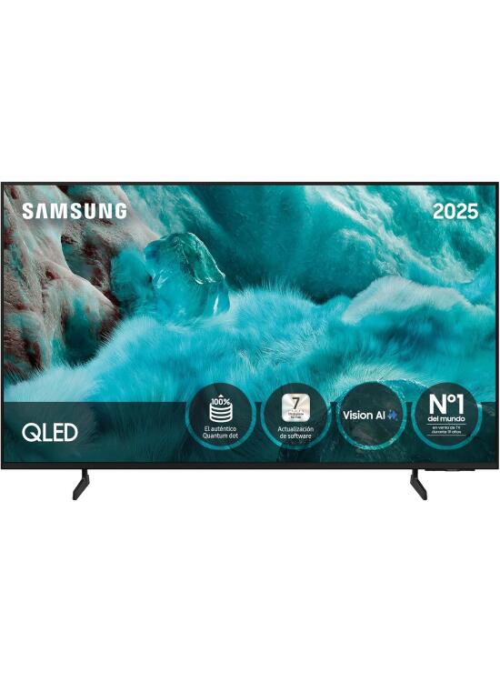 Samsung TV 43 Pulgadas QLED Q7F 4K Smart TV con Vision AI, 100% Volumen de Color Quantum Dot y más de 500 Canales TV Plus