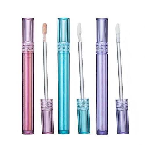 Sombra de Ojos Líquida Camaleón, Efecto Metálico y Cambiante Duradero y Resistente al Agua, Ideal para Maquillaje Holográfico y Multicolor