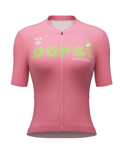 INBIKE Maillot Ciclista Bici Ciclismo Mujer Carretera Ropa Ciclismo Verano Manga Corta con 3 Bolsillos Transpirable Secado rápido Ciclismo Violeta S
