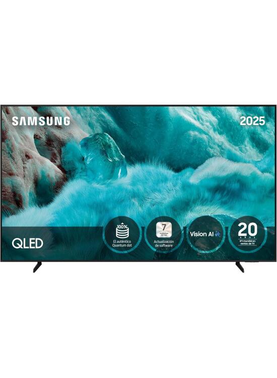 Samsung TV 65 Pulgadas QLED Q7F 4K Smart TV con Vision AI, 100% Volumen de Color con Quantum Dot y más de 500 Canales