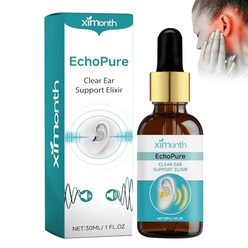 Alivio del tinnitus, Gotas para los oídos para el tinnitus, Eficaz contra el tinnitus agudo y crónico, Alivio del tinnitus y zumbido en los oídos, Liberar
