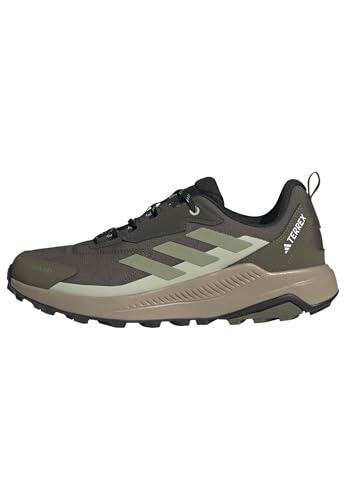 adidas Hombre Terrex Anylander Rain.Rdy Hiking Shoes, Shadow Olive/Tent Green/Halo Green, 46 EU