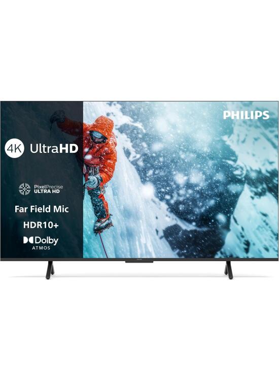 Philips 43PUS7200 Smart TV 4K LED - Pantalla de 43 Pulgadas con Plataforma Titan OS, Pixel Precise Ultra HD y Sonido Dolby Atmos - Funciona con Alexa y con el Asistente de Voz de Google