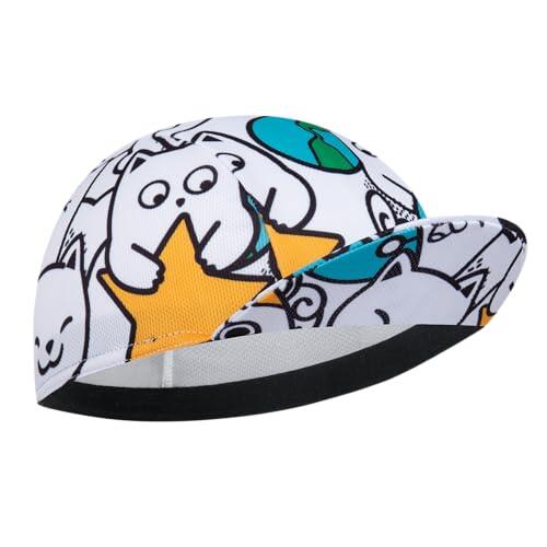 Gorra de ciclismo para hombre, de poliéster, transpirable, con protección UV y banda absorbente, para bicicleta de carreras, Mountain Bike y actividades al aire libre (unisex)
