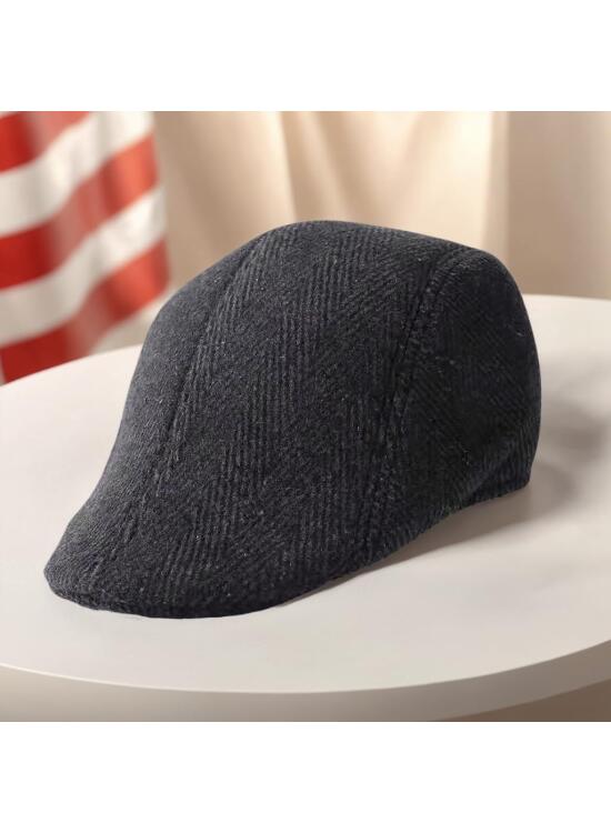 Gorra de espiga para hombre, estilo vintage, boinas planas de hiedra para conducción casual al aire libre