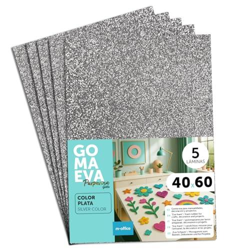 Goma EVA con Purpurina: Material Base para la Creatividad