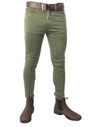 Los Nietos Pantalón breeche Vaquero Talla 44 | Color Kaki | Equipamiento para el Caballo | Producto de Guarnicionería para Hípica y Doma