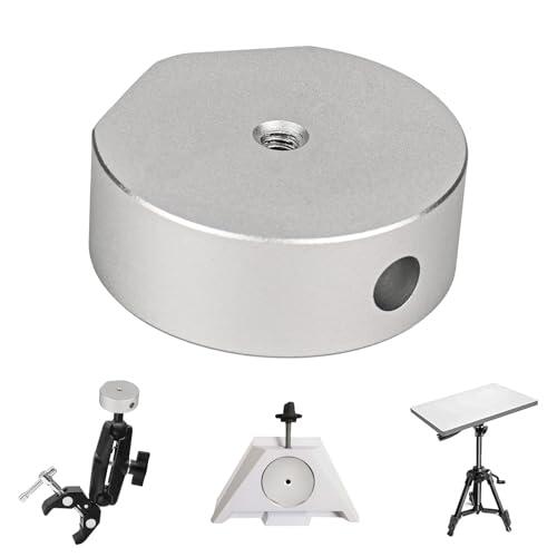 YYTECH Adaptador para trípode Starlink, adaptador de soporte de aleación de aluminio para Starlink Mini 1/4 pulgadas con rosca 1/4-20 adaptador de tubo para montaje en trípodes comunes u otros
