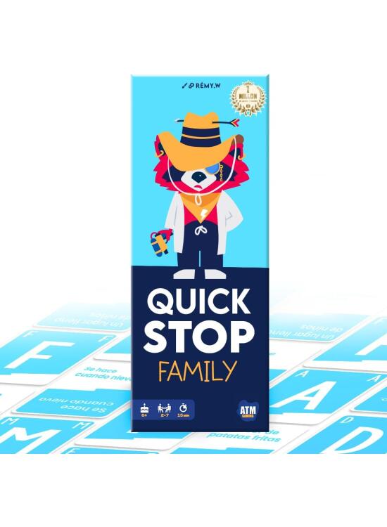 Evaluación del Juego de Mesa Familiar Quickstop