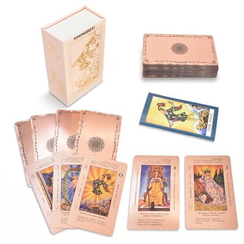 Tarot Waite Oro Rosa: Elegancia y Durabilidad en el Esoterismo Moderno