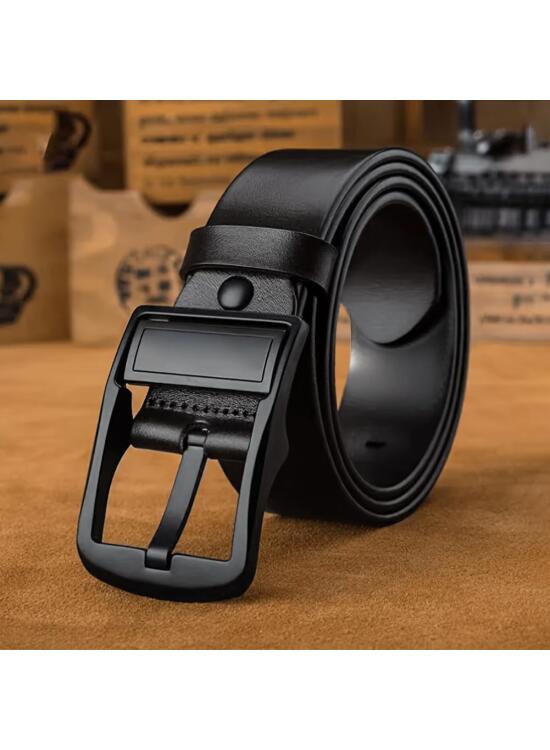 Cinturones de vestir hechos a mano para hombre con diseños elegantes y atemporales, perfectos para cualquier ocasión