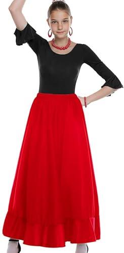 Análisis Detallado de la Falda Flamenca Infantil para Danza