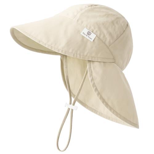 RoxNvm Gorro Filtro UV Bebe, Gorros Proteccion UV Bebe Algodón
