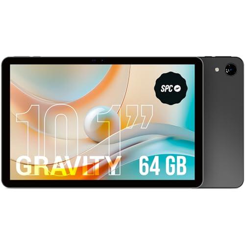 SPC Gravity 10,1" - Tablet Android con Pantalla HD, 64GB, 4GB RAM, Negro