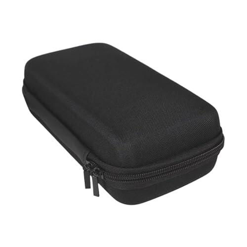 GjnjfdF Estuche Clipper para Barberos, Bolsa de Pelo Clipper - Estuche de Viaje de Peluquería - Maleta de Viaje Duro, Maletín Profesional Portátil, Accesorios de Corte de Pelo para Mujeres, Negro
