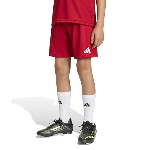 adidas Unisex - Bambini e Ragazzi Entrada26 Shorts Kids, Team Power Red 2/White, 13-14 Years