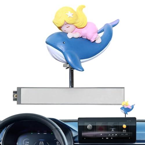 Dashboard Bobblehead, Decoraciones de Dash de automóviles Divertidos | Decoración del Carro de Caricatura Decoración del Coche,Ornamento de niño de Surf para Mujeres Novio Novia Lindas Accesorios