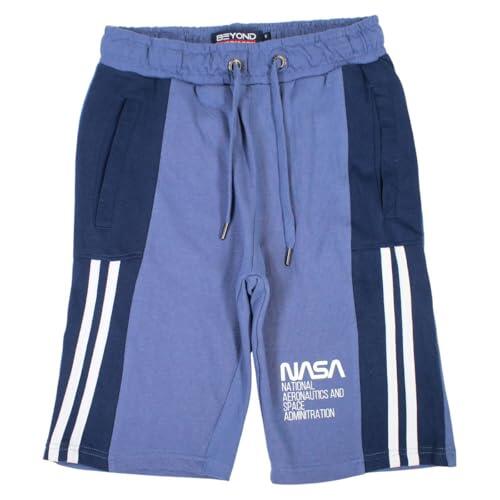 Nasa, Bermudas, Pantalones Cortos, Short, niño, niña, Azul, Talla XXL - GNS913 BM S2-XXL