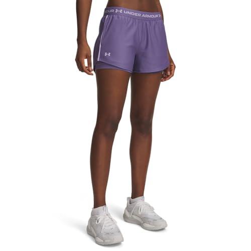 Under Armour Pantalones cortos Play Up 2 en 1 para mujer