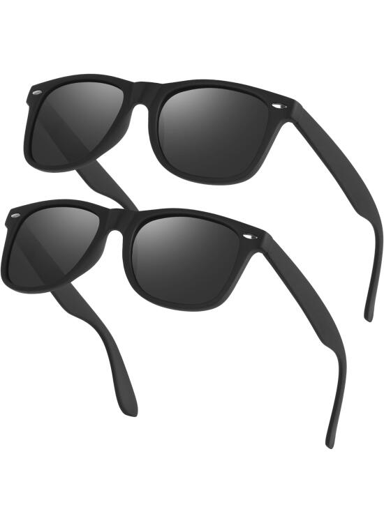 Análisis de Gafas de Sol Cuadradas Polarizadas