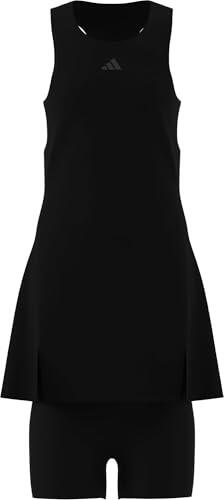 adidas Niñas Girls Club Tennis Climacool Dress, Black, 7-8 Years