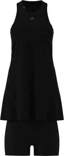 adidas Mujer Club Tennis Climacool Dress, Black/Black, M