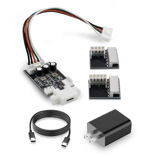 Kit de repuesto de fuente de alimentación para consola Sega Saturn, conversión de bricolaje, Plug and Play, adecuado para consolas de juegos retro