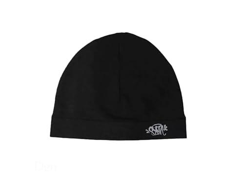 Syna World - Gorra de calavera central CEE para correr, color negro, transpirable, resistente al viento, para todas las estaciones synaworld