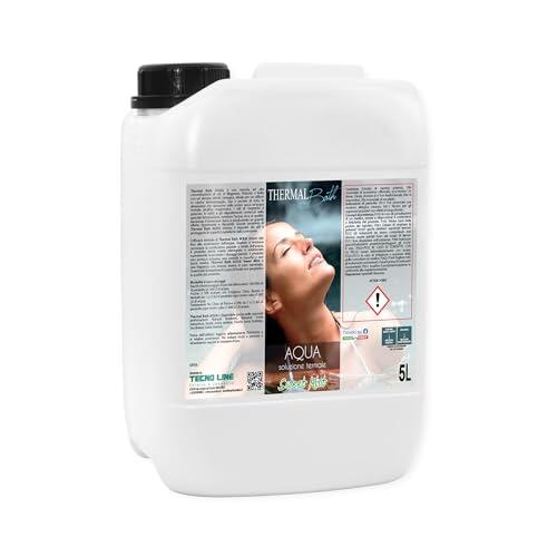 Thermal Bath Aqua Sweet Mint - Agua termal con magnesio, potasio y yodo, con perfume de pino mentolado, para piscina y spa, hidromasaje, 5 litros
