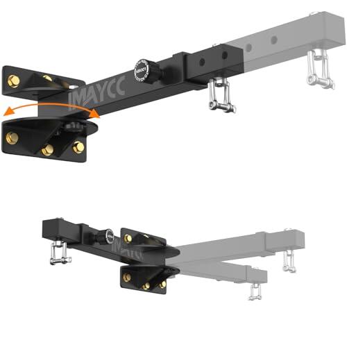 IMAYCC Soporte Saco Boxeo, Soporte Ajustable para Saco de Boxeo con Rotación de 180°, Espacio Eficiente, Interior t Exterior, Artes Marciales Mixtas Etc