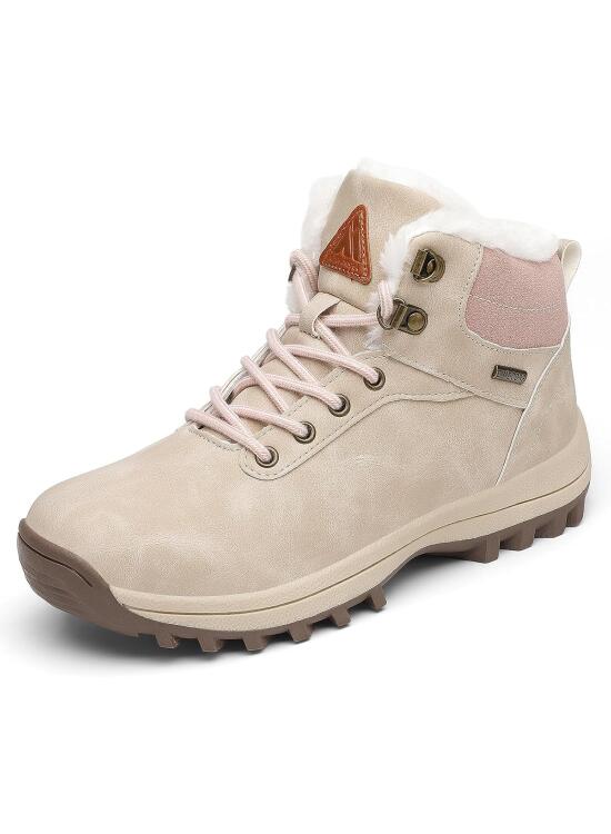 Mishansha Unisex Botas Invierno Cálido Impermeables Botines de Nieve Gr.36-48