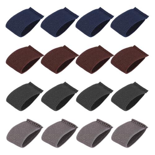 CULEO 16 soportes elásticos para cinturones de trabajo, trabillas elásticas, correas de mochila y cinturones.