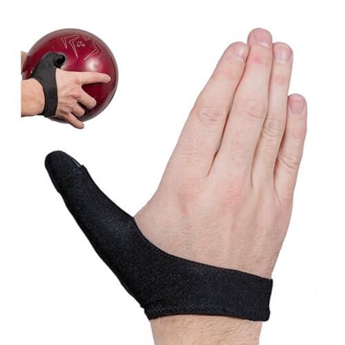 SIXHAOBU Guantes De Bolos Cubierta para el Pulgar de Bolos Deportes Guantes Bolos Guantes Unisex para Protección De Pulgar Guante De Protección para Bowling Ball Sports
