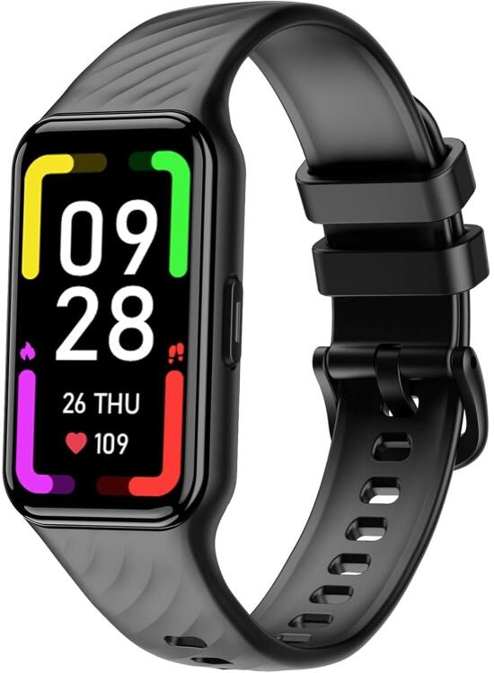 Blackview Smartwatch, 1.47" Reloj Inteligente Hombre Mujer - 24 Modos Deportivos, Oxímetro(SpO2) Podómetro Sueño Pulsometro, Batería Grande de 300 mAh, Pulsera Actividad Compatible con Android e iOS
