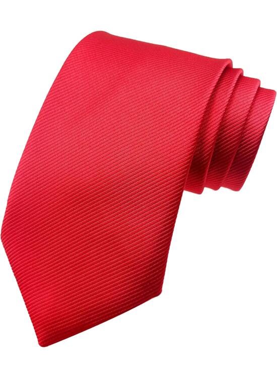 Corbata clásica para hombre, de 8 cm, color liso, para hombre, color liso, para hombre, color negro