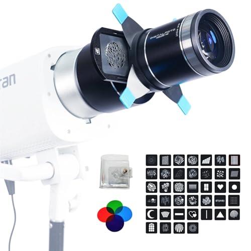 100SLENS-PROPLUS Snoot Optico con Montura Bowens para COB Lights