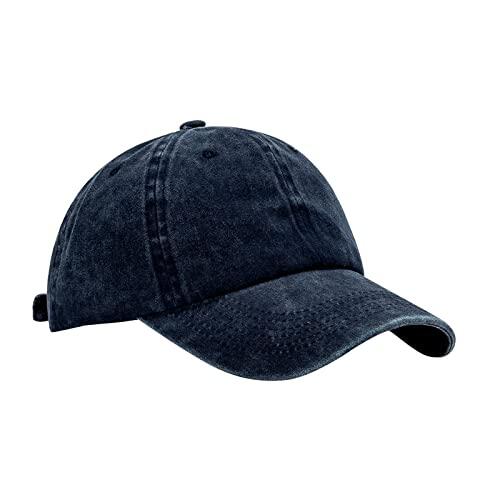 Generisch Gorra para niños de 4 años para hombre y mujer, moda de verano, informal, protección solar, gorra de béisbol, marine, talla única