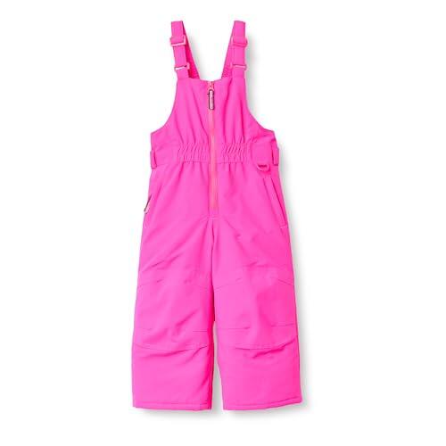 Amazon Essentials Overol de esquí y Nieve para niña, Resistente al Agua, Color Rosa neón, Talla XL