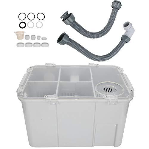 Dispositivo Filtro de Yeso con Caja Extraíble para Limpieza Rápida y Conexión Versátil para Clínicas, Uso Doméstico, Rehabilitación