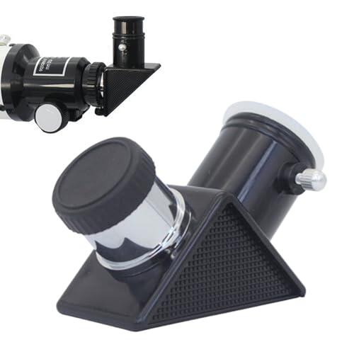 Espejo diagonal telescópico, adaptador diagonal,Reflector diagonal dieléctrico de 90 grados | Astrofotografía astronómica, lente óptica para adultos, principiantes, niños