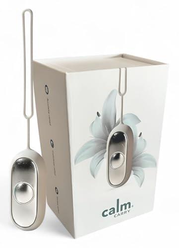 Glowco CalmCarry - Dispositivo de ayuda para dormir – Herramienta de relajación de microcorriente de mano, apoya la calma, el enfoque y el alivio suave, recargable por USB, dispositivo de bienestar
