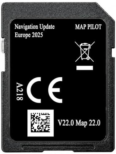 Tarjeta SD de navegación GPS Europa 2025 v22 - A2189062904 Compatible con Mercedes Garmin Map Pilot - STAR1