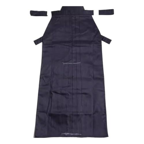 FANCYPUMPKIN Vestido de Kendo Hakama Japonés, Kimono de Kendo, Espada Combate Azul Marino - M