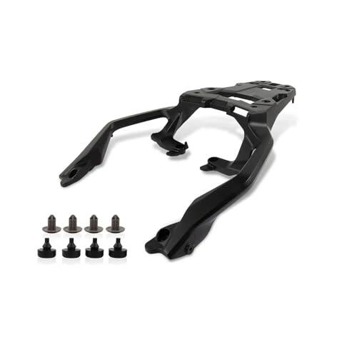 DZSQGHGHJJ Portaequipajes para XADV 750 para Forza 750 2025 NC 750 2021-2024 Cubierta Marco Portaequipajes Trasero Motocicleta Estante Portaequipajes Soporte Equipaje Trasero(Negro)