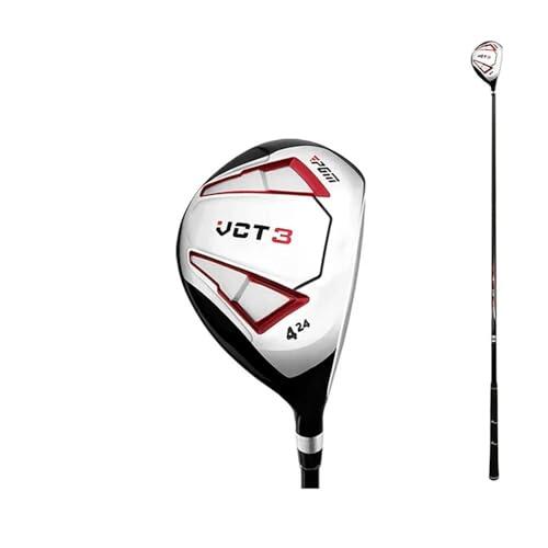 Madera Fairway No.1/3/5/ Iron Club, Cara de aleación de Aluminio 460cc Gran Capacidad Club de Golf Madera, Clubes de Golf para Hombres Deportes y al Aire Libre (Hierro)