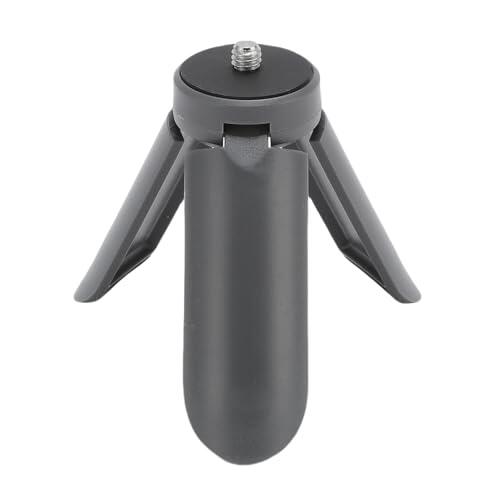 Bolsillo de Trípode Portátil de Bolsillo 3 X4 Plegable Stand de Bolsillo Trípode Fuerte Capacidad de Carga Gris Compacto Aleación de Aluminio Liviano